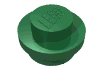 Набор LEGO Plate Round 1 x 1 with Solid Stud, Зеленый