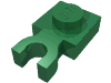 Набор LEGO Plate Special 1 x 1 with Clip Vertical [Thick U Clip], Зеленый