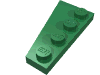 Набор LEGO Wedge Plate 4 x 2 Right, Зеленый