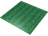 Набор LEGO Baseplate 48 x 48 with Playing Field Print [3302], Зеленый