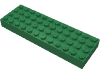 Набор LEGO Brick 4 x 12, Зеленый