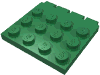 Набор LEGO Hinge Vehicle Roof 4 x 4, Зеленый