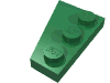 Набор LEGO Wedge Plate 3 x 2 Right, Зеленый