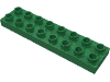 Набор LEGO Plate 2 x 8, Зеленый