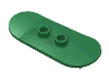 Набор LEGO Minifig Skateboard with Mag Wheel Holders, Зеленый