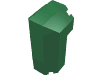 Набор LEGO Brick Special Octagonal 2 x 2 x 3 1/3 Corner, Зеленый