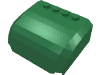 Windscreen 5 x 6 x 2 Curved Top Canopy with 4 Studs