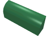 Набор LEGO Brick 1 x 4 x 1 1/3 No Studs, Curved Top, Зеленый