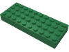 Набор LEGO Brick 4 x 10, Зеленый