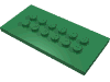 Набор LEGO Plate Special 4 x 8 with Studs in Centre, Зеленый