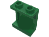 Набор LEGO Panel 1 x 2 x 2 [Side Supports / Hollow Studs], Зеленый