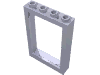 Набор LEGO Window 1 x 4 x 5 with Hollow Studs, Светло-сиреневый