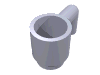 Набор LEGO Minifig Cup, Светло-сиреневый
