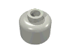 Набор LEGO Minifig Head Plain [Hollow Stud], Glow In Dark Opaque