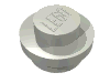 Набор LEGO Plate Round 1 x 1 with Solid Stud, Glow In Dark Opaque