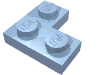 Набор LEGO Plate 2 x 2 Corner, Bright Light Blue
