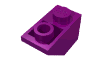 Набор LEGO Slope Inverted 45В° 2 x 1, Фиолетовый