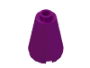 Набор LEGO Cone 2 x 2 x 2 [Completely Open Stud], Фиолетовый