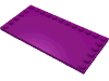 Набор LEGO Tile Special 6 x 12 with Studs on Edges, Фиолетовый