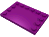 Набор LEGO Tile Special 4 x 6 with Studs on Edges, Фиолетовый
