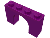 Набор LEGO Brick Arch 1 x 4 x 2, Фиолетовый
