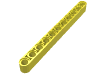 Набор LEGO Technic Beam 1 x 11 Thick, Bright Light Yellow