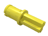 Набор LEGO Technic Axle Pin with Friction Ridges Lengthwise, Bright Light Yellow