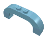 Набор LEGO Brick Arch 1 x 6 x 2 Curved Top, Небесно-голубой