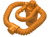 Набор LEGO Minifig Scuba Tank, Оранжевый