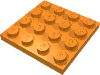 Набор LEGO Plate 4 x 4, Оранжевый
