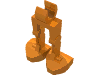 Набор LEGO Legs Mechanical, Battle Droid, Оранжевый