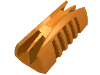 Набор LEGO Grille 1 x 4 [Two Pins], Оранжевый