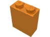 Набор LEGO Brick 1 x 2 x 2 with Inside Axle Holder, Оранжевый