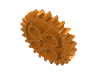 Набор LEGO Technic Gear 24 Tooth [New Style with Single Axle Hole], Оранжевый