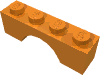 Набор LEGO Brick Arch 1 x 4, Оранжевый