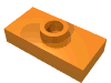 Набор LEGO Plate Special 1 x 2 with 1 Stud [Undetermined Type], Оранжевый