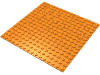 Набор LEGO Baseplate 16 x 16, Оранжевый