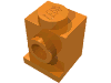 Набор LEGO Brick Special 1 x 1 with Headlight and No Slot, Оранжевый