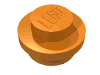 Набор LEGO Plate Round 1 x 1 with Solid Stud, Оранжевый