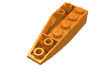 Набор LEGO Wedge 6 x 2 Inverted Right, Оранжевый