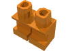 Набор LEGO Hips and Legs Short [without Hole], Оранжевый
