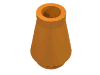 Набор LEGO Cone 1 x 1 [No Top Groove], Оранжевый