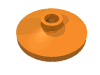 Набор LEGO Dish 2 x 2 Inverted [Radar], Оранжевый