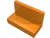 Набор LEGO Panel 1 x 2 x 1 [Square Corners], Оранжевый