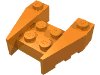 Набор LEGO Wedge 3 x 4 [Stud Notches], Оранжевый
