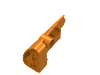Набор LEGO Technic, Panel Fairing # 4 Small Smooth Long, Side B, Оранжевый