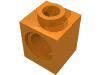 Набор LEGO Technic Brick 1 x 1 with Hole, Оранжевый