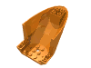 Набор LEGO Aircraft Fuselage Curved Aft Section 6 x 10 Bottom, Оранжевый