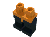 Набор LEGO Hips and Black Legs, Оранжевый