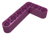 Набор LEGO Technic Beam 3 x 5 L-Shape Thick, Пурпурный